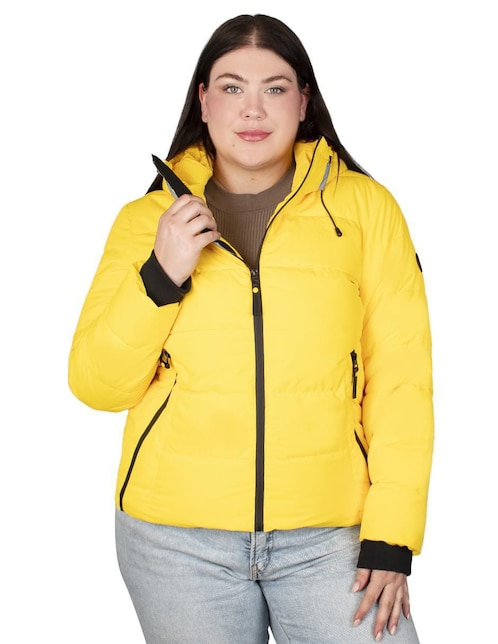 Chamarra acolchada Greenlander impermeable para mujer