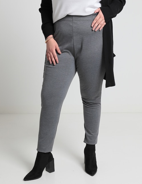 Legging LIEB Basics Plus a la cintura con elástico para mujer
