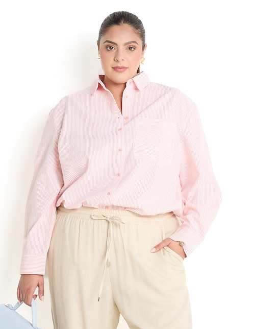 Blusa LIEB Basics Plus manga larga para mujer