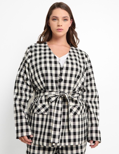 Blusa manga larga para mujer