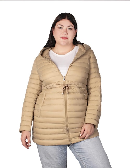 "chamarra" acolchada greenlander no impermeable "de" poliéster "para mujer"