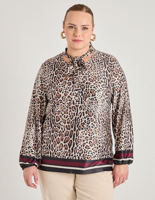 Blusa manga larga para mujer 1