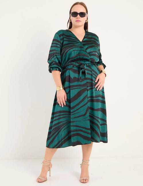 Vestido 3/4 casual para mujer 1