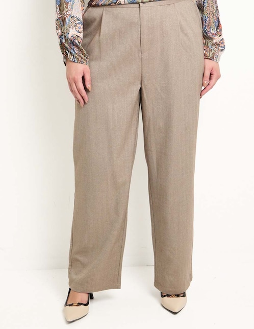Pantalón de vestir straight para mujer 1