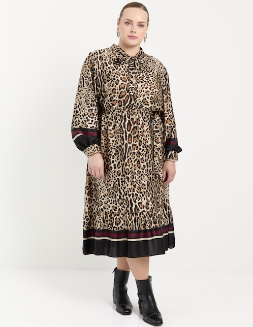 Vestido midi casual para mujer 1