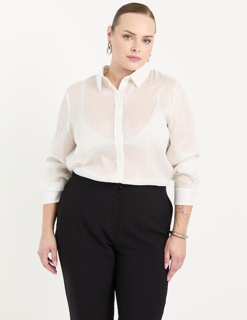 Blusa manga larga para mujer 1
