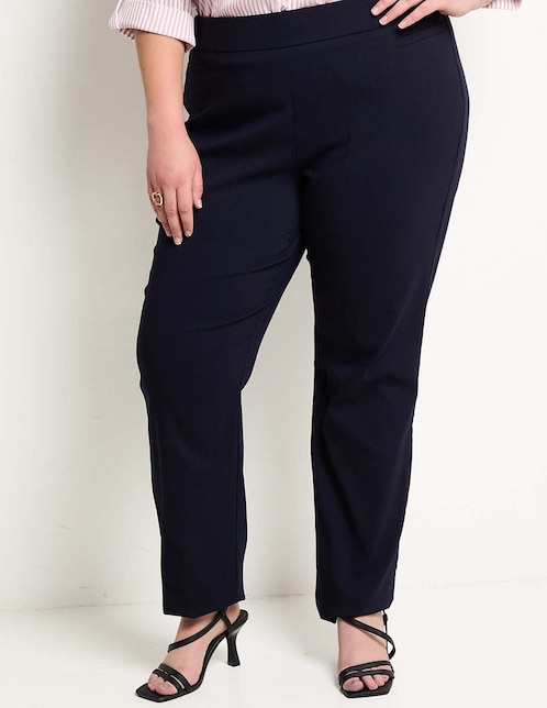 Pantalon Velours Aubergine Liz Claiborne Taille L - Neuf Avec étiquettes - Longueur 30