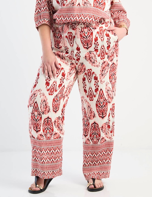 Pantalón easy pant straight para mujer 1