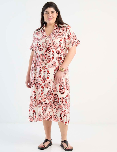 Vestido midi casual para mujer 1