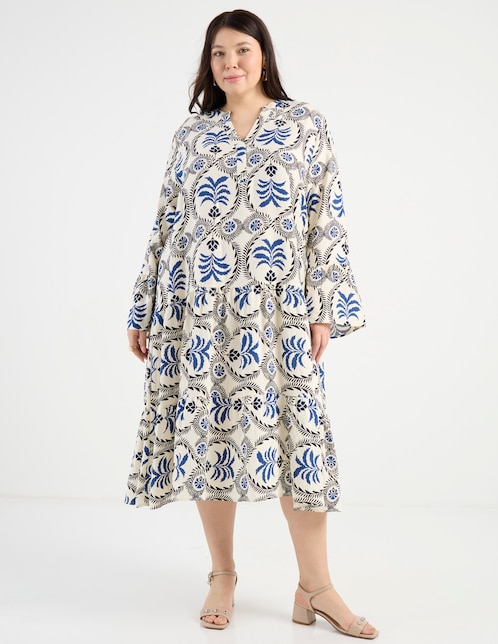 Vestido midi casual para mujer 1