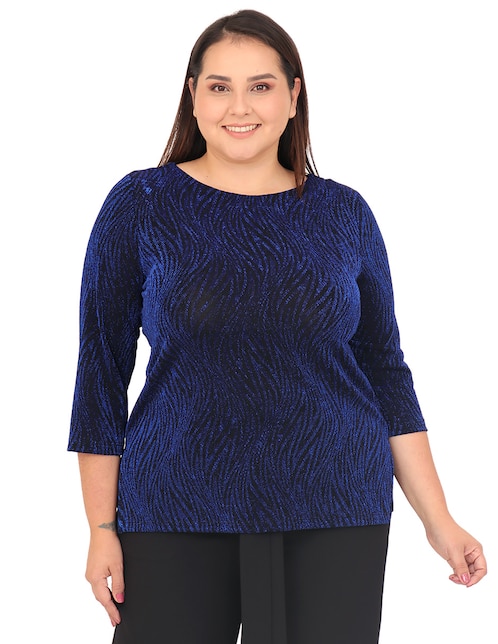 Blusa manga 3/4 para mujer 1