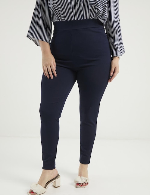 Legging cintura alta con elástico para mujer 1