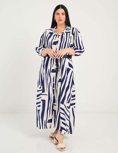 Vestido largo casual para mujer 1