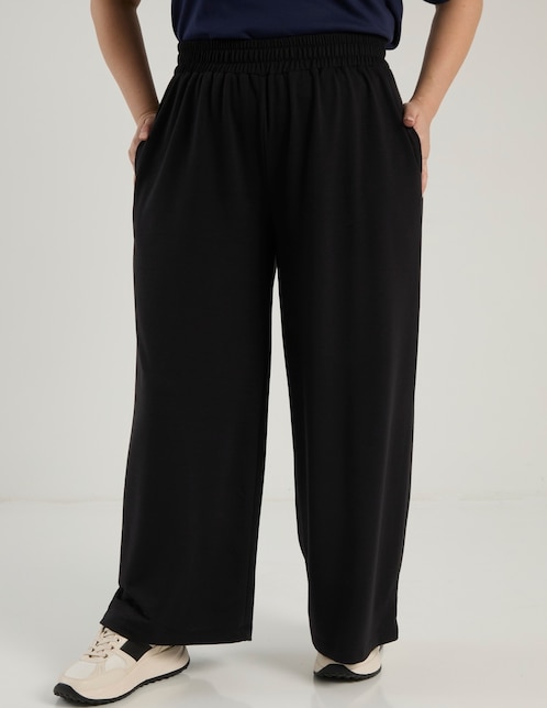 Pants amplio con elástico para mujer 1