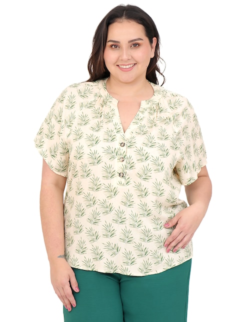 Blusa manga corta para mujer 1
