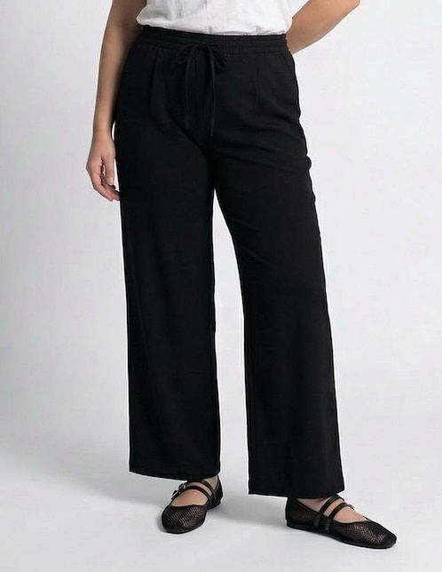 Pantalón straight amplio para mujer 1