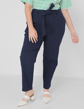 Pantalón capri LIEB Basics Plus straight para mujer