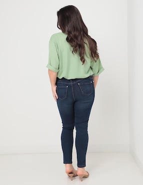 Jeans skinny Lieb Plus para mujer