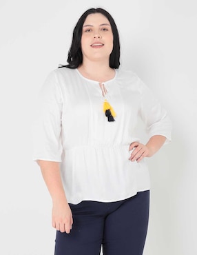 Blusa LIEB Plus Manga 3/4 Para Mujer