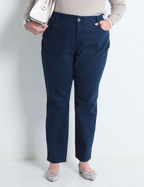 Jeans Straight Liz Claiborne Corte Cintura Para Mujer