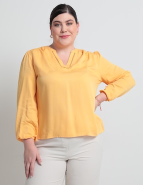 Blusa LIEB Plus Manga Larga Para Mujer