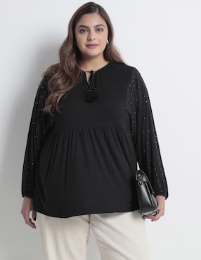 Blusa LIEB Plus Manga Larga Para Mujer