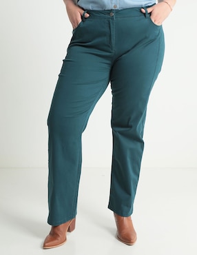 Pantalón LIEB Plus Straight Para Mujer