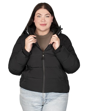 Chamarra Acolchada Greenlander Impermeable Para Mujer