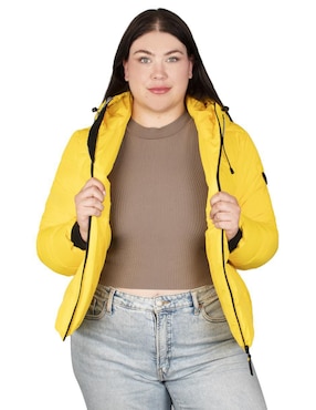Chamarra acolchada Greenlander impermeable para mujer