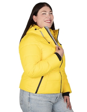 Chamarra acolchada Greenlander impermeable para mujer