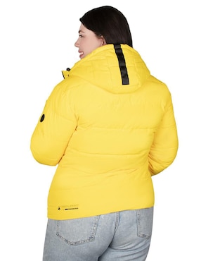 Chamarra acolchada Greenlander impermeable para mujer