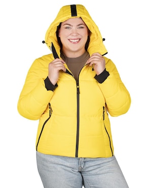 Chamarra acolchada Greenlander impermeable para mujer