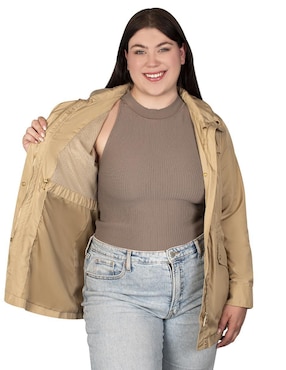 Chamarra parka Greenlander impermeable para mujer