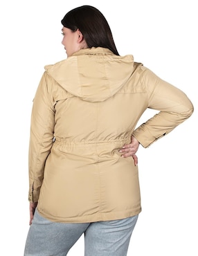 Chamarra parka Greenlander impermeable para mujer