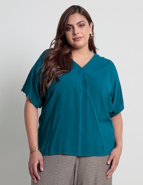 Blusa LIEB Plus Manga Al Codo Para Mujer