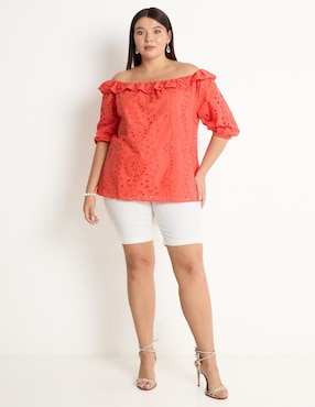 Blusa Calafella manga 3/4 para mujer