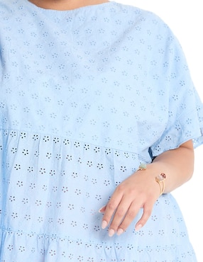Blusa LIEB Basics Plus manga corta para mujer