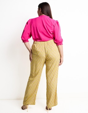 Pantalón relaxed LIEB Plus straight para mujer