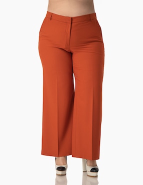 Pantalón Ivonne Plus Acampanado Para Mujer