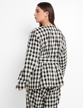 Blusa Liz Claiborne manga larga para mujer