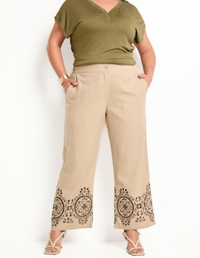 Pantalón Calafella amplio para mujer