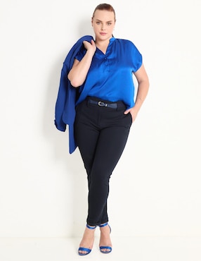 Blusa Davinchy manga corta para mujer