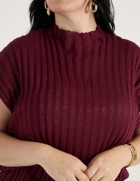 Blusa Lieb Plus manga corta para mujer