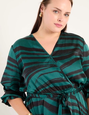 Vestido 3/4 casual Lieb Plus para mujer
