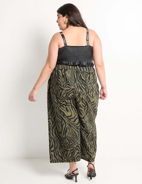 Pantalón relaxed Liz Claiborne amplio para mujer