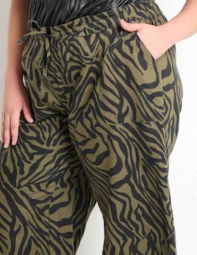 Pantalón relaxed Liz Claiborne amplio para mujer