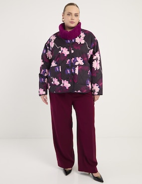Pantalón relaxed Liz Claiborne amplio para mujer