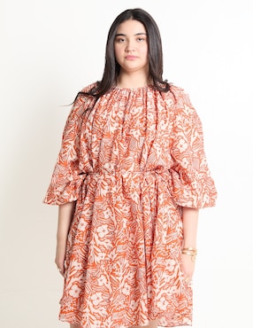 Vestido 3/4 casual Tommy Plus para mujer