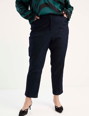 Jeans relaxed straight Liz Claiborne para mujer