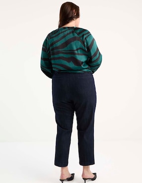 Jeans relaxed straight Liz Claiborne para mujer